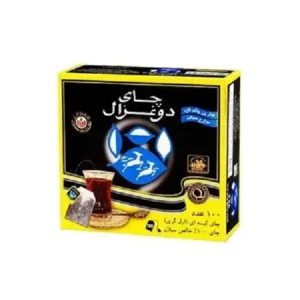 چای کیسه ای 100 عددی عطری دوغزال