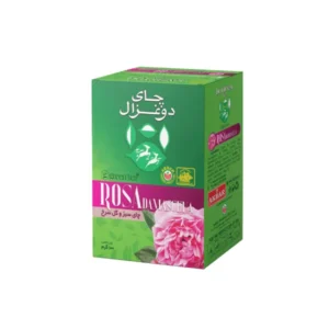 چای 100 گرمی سبز و گل سرخ دوغزال