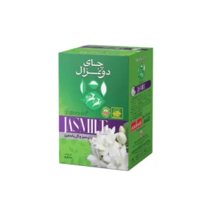 چای 100 گرمی سبز و گل یاسمین دوغزال
