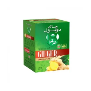 چای 100 گرمی سبز و زنجبیل دوغزال