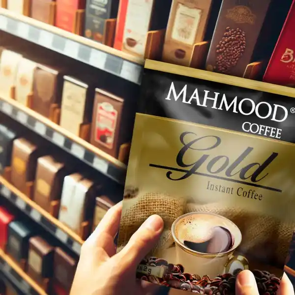 خرید قهوه فوری گلد محمود